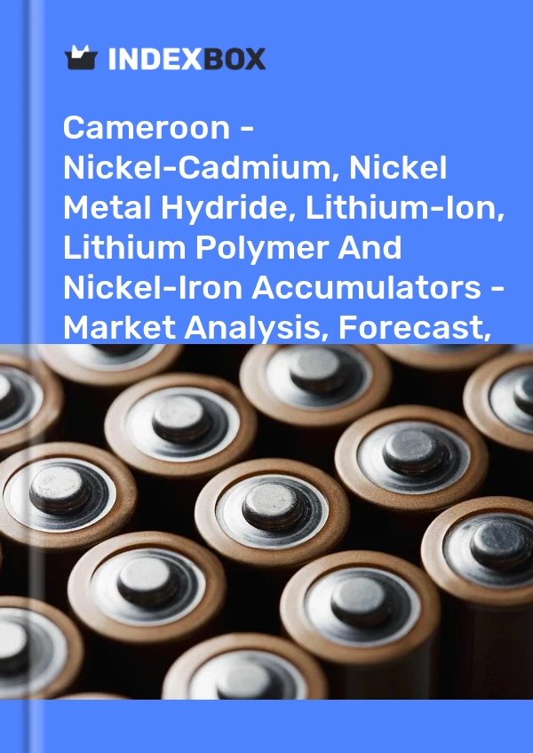 Report Cameroon - Nickel-Cadmium, Nickel Metal Hydride, Lithium-Ion, Lithium Polymer and Nickel-Iron Accumulators - Market Analysis, Forecast, Size, Trends and Insights for 499$